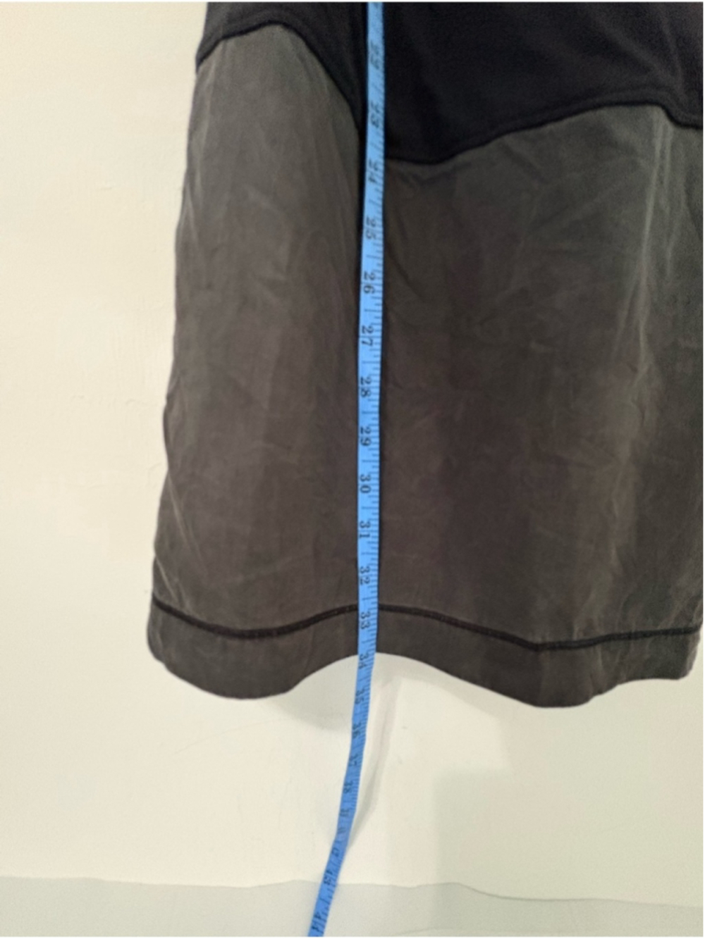 Lululemon Blissed Out Tank Dress Sz 2 Black Gray EUC - Picture 11 of 11